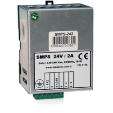 SMPS-242 на Din-рейку зарядное устройство (24В 2А)